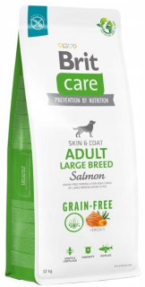 BRIT Care Adult Salmon Large Breed bez obilnín - suchá karma psa - 12 kg